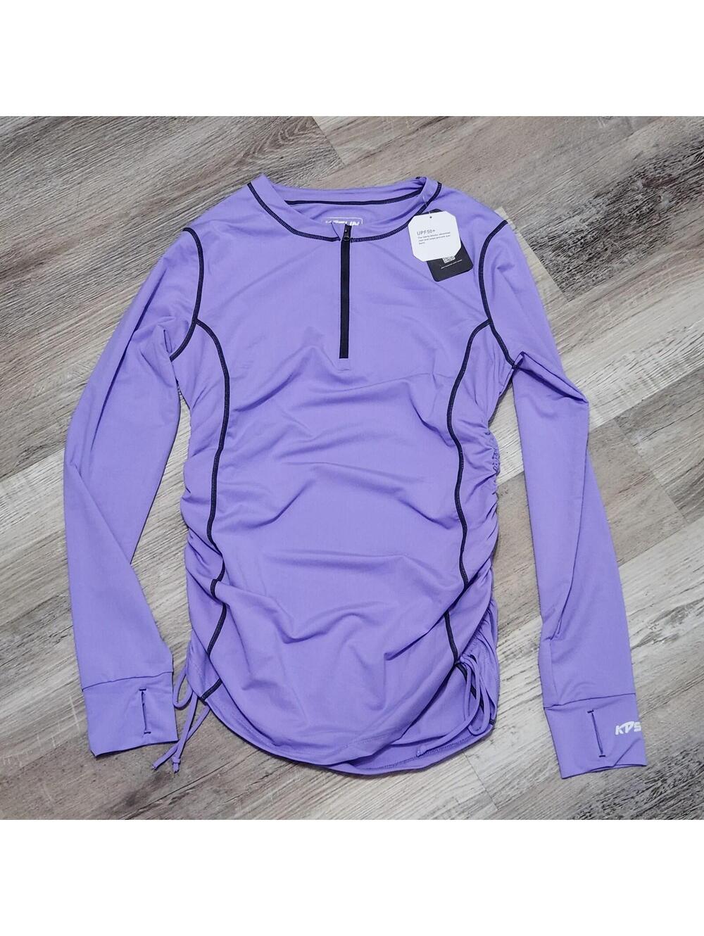 Kpslin UPF 50+ Protection Shirt Size Large NWT Purple Long Sleeve